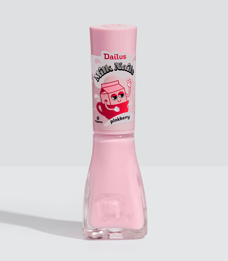 Encontraproduto.com.br - Esmalte Milk Nails 8ml Pinkberry - Dailus
