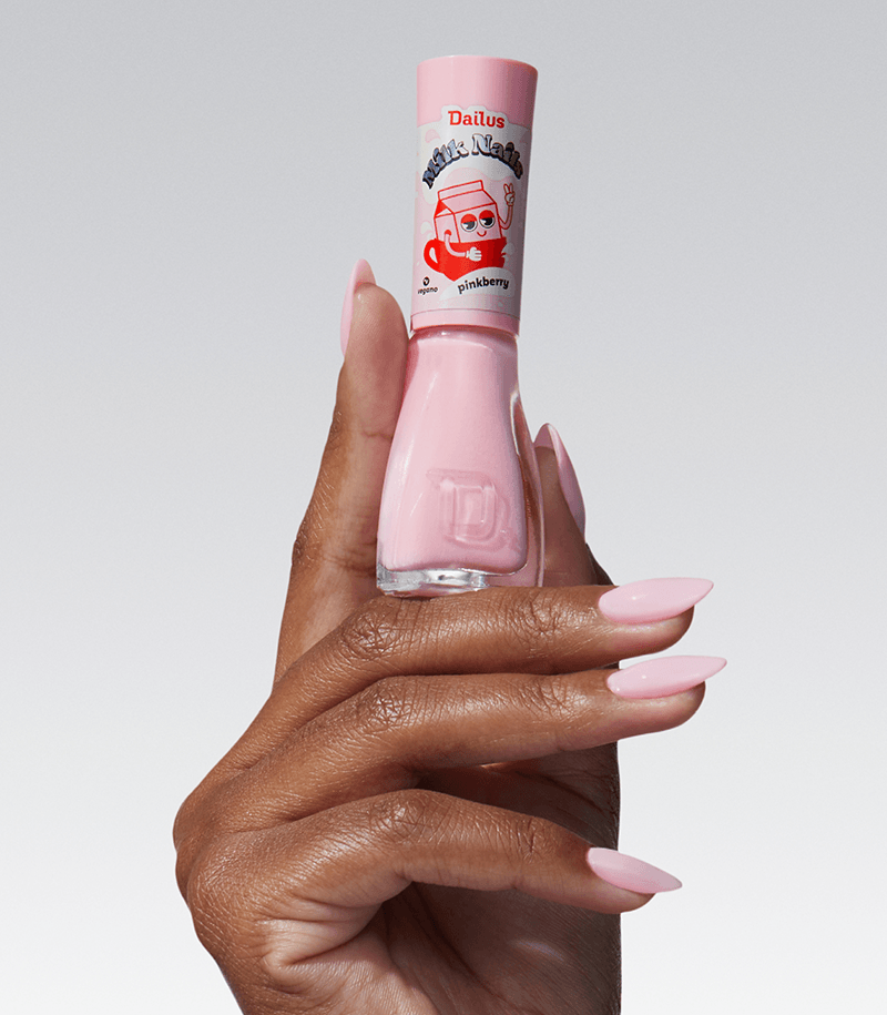 Encontraproduto.com.br - Esmalte Milk Nails 8ml Pinkberry - Dailus