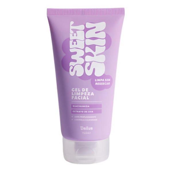 Encontraproduto.com.br - Gel De Limpeza Facial Sweet Skin - Dailus 150ml