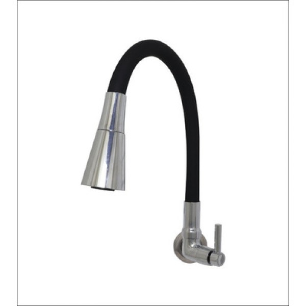 Torneira de cozinha mesa flex preta 1/4 c29 3069 Bognar