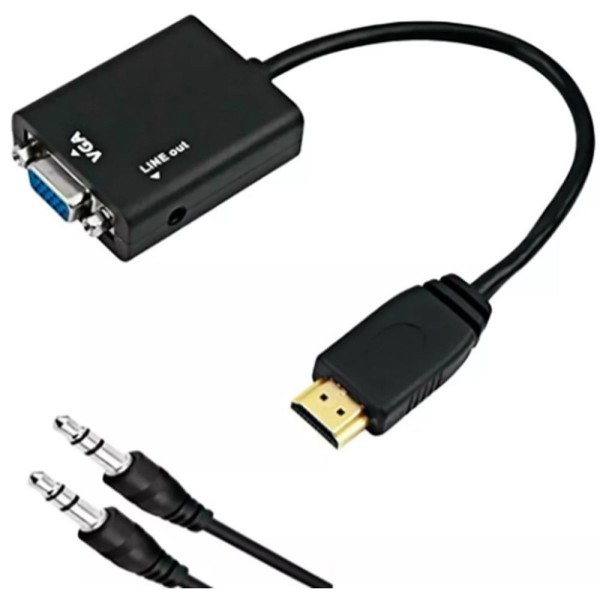 Encontraproduto.com.br - Cabo Conversor De Sinal Digital Para Analogico Hdmi Pra Vga