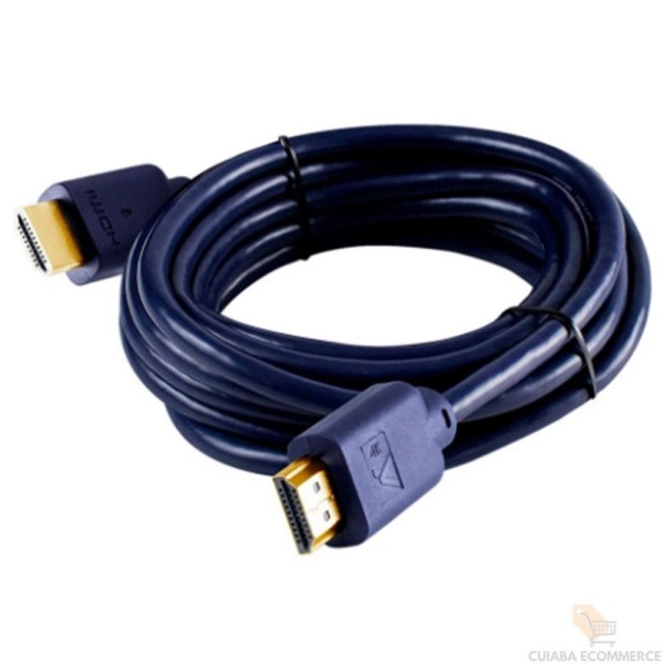 Encontraproduto.com.br - Cabo Hdmi Macho X Macho 4K Imagem Viva E Real 5M