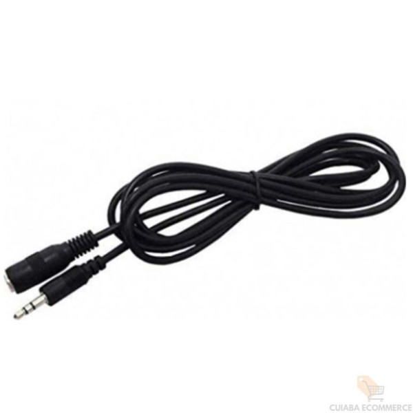 Encontraproduto.com.br - Cabo P2-Macho - J2 Fêmea 1,5 Metros Para Caixa De Som