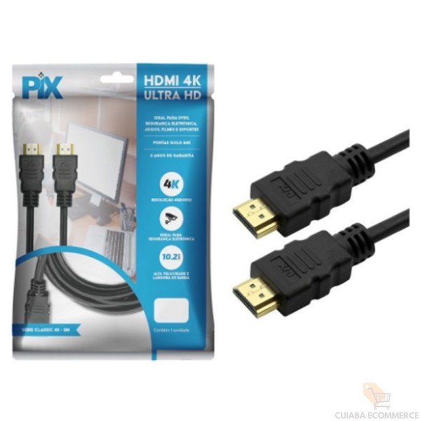 Encontraproduto.com.br - Cabo Hdmi 3d 15p 1.4 Gold: Imagem E Som Premium
