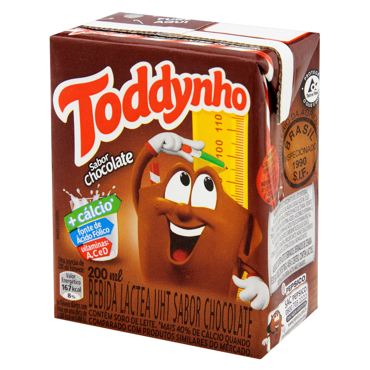 Encontraproduto.com.br - Bebida Láctea Toddynho Chocolate TP com 200ml