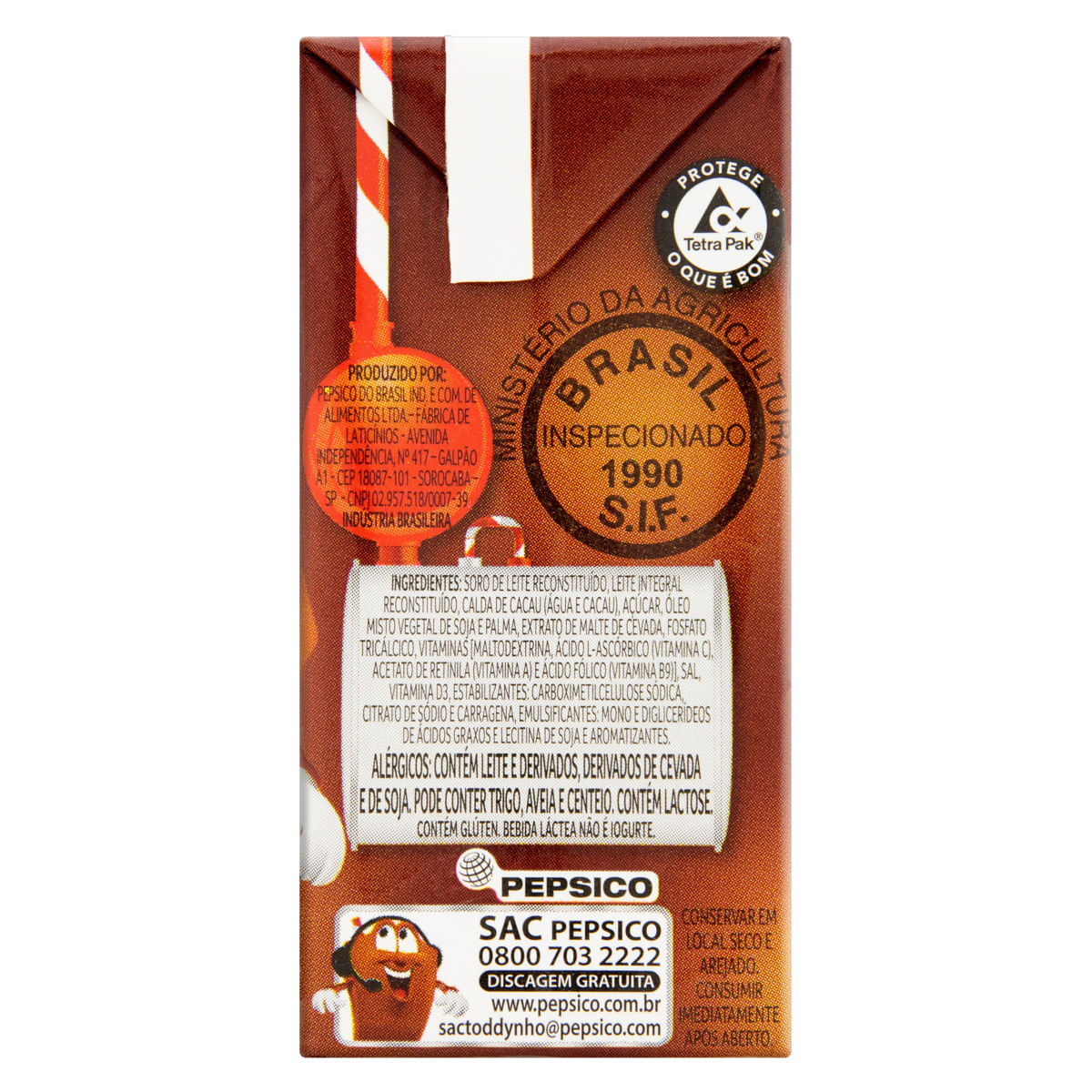 Encontraproduto.com.br - Bebida Láctea Toddynho Chocolate TP com 200ml