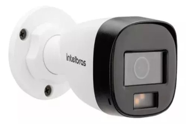 Encontraproduto.com.br - Kit 3 Câmeras Intelbras 1120b Full Color, Dvr 4ch Mhdx 1004c  Sem Hd