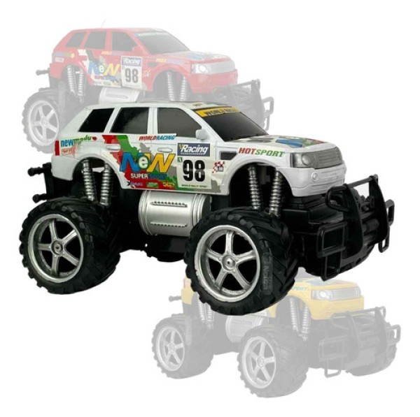 Carro de Brinquedo Giant Four Wheeler Rally Branco CKS