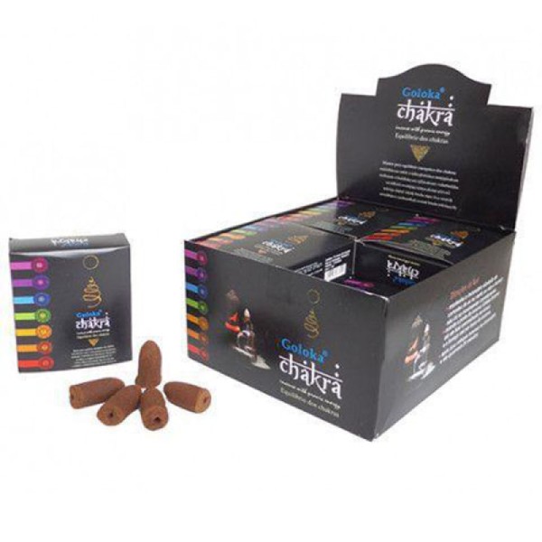 Encontraproduto.com.br - Incenso Massala Cone Cascata Chakras