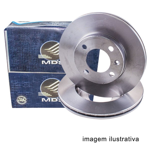 Encontraproduto.com.br - Par Disco Freio Dianteiro Astra 1.8 8v Aro 13 99/ Agile 1.4 - 273 - D17