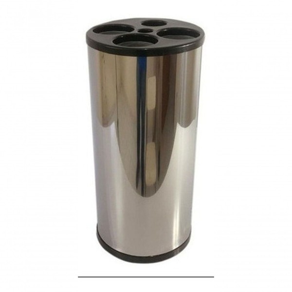 Encontraproduto.com.br - Lixeira Copos + Dispensador Copos Para água E Café Kit 3 Pçs