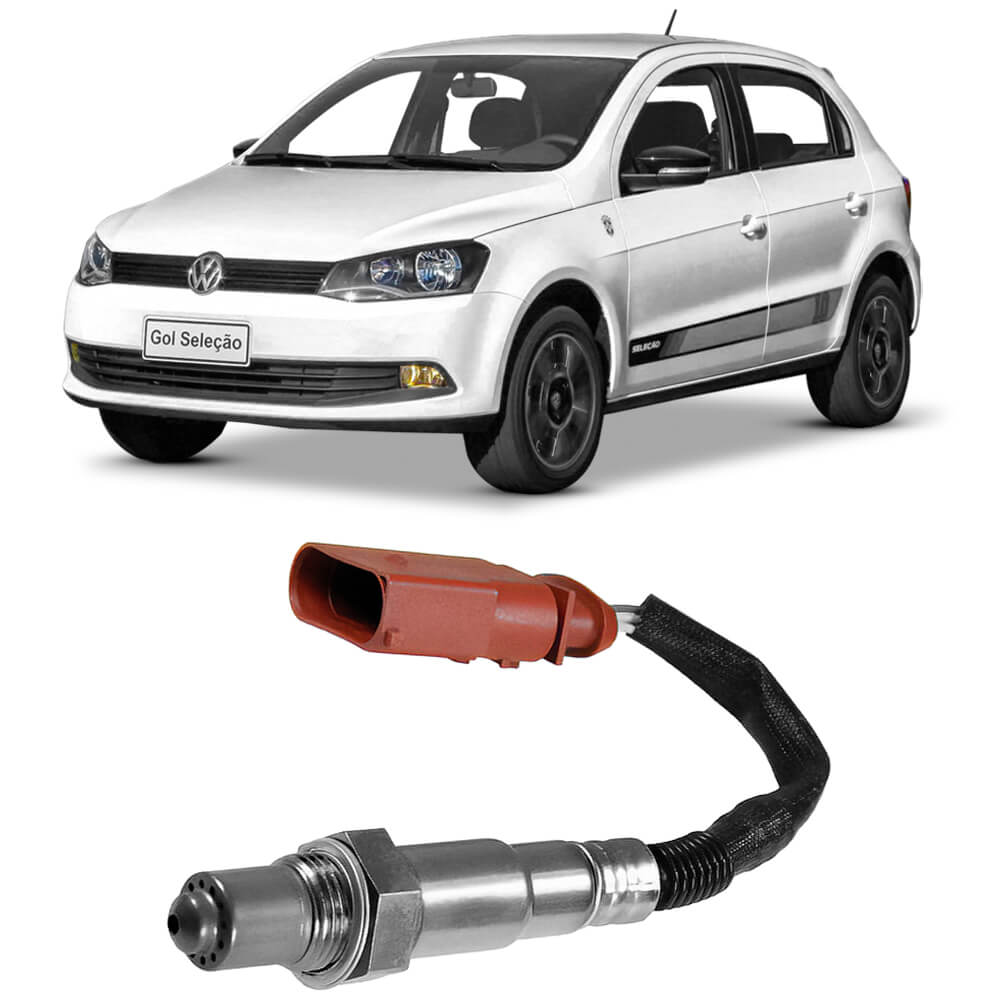 Sonda Lambda Planar Volkswagen Gol G6 G7 Saveiro Voyage 1.0 1.6 2010 a 2022 Pós VDO 7894476070413