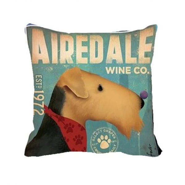 Almofada Airedale Terrier