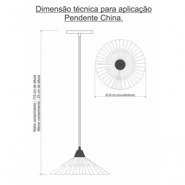 Encontraproduto.com.br - Luminária Teto Lustre Pendente Balcão Cozinha Sala Mdf Cabo Cor:rosa