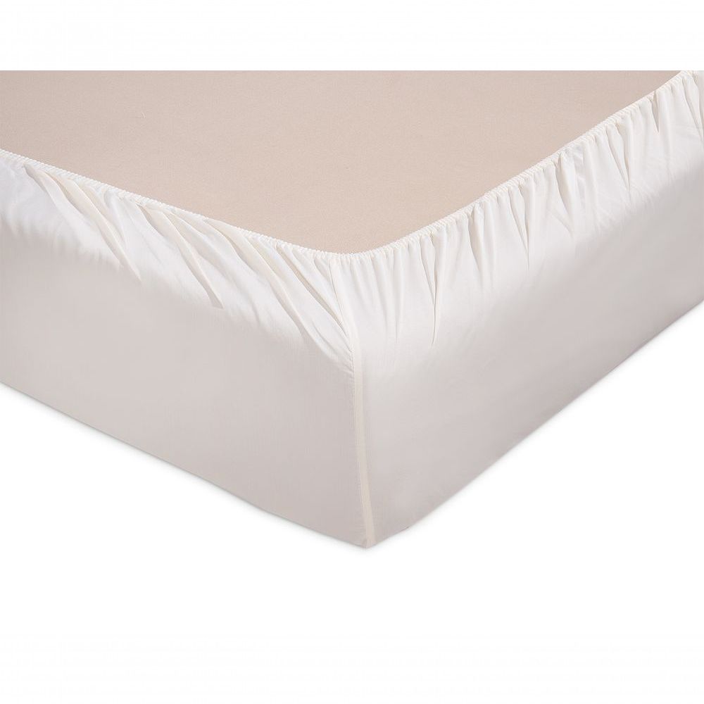 Encontraproduto.com.br - Jogo lençol quarto casal Padrão bordado 3pç Palha com Azul