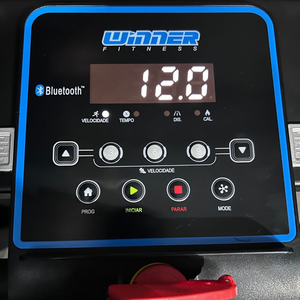 Encontraproduto.com.br - Esteira elétrica Winner Fitness 10 W10 110V cor  preto