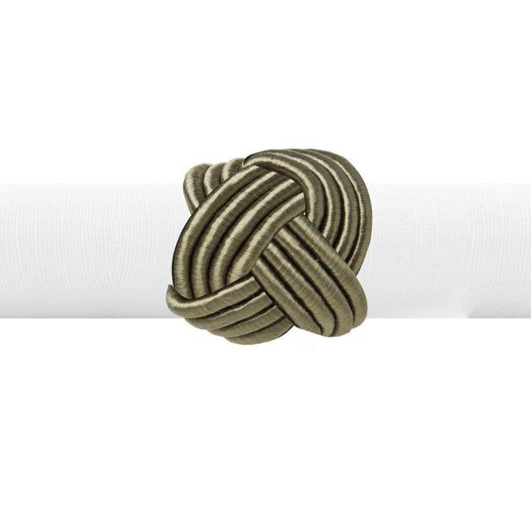 Encontraproduto.com.br - Jogo De Argolas Para Guardanapos Copa&cia Traccia 4 Peças Fe Cor Fendi