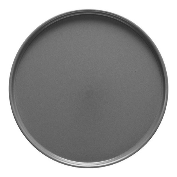 Prato De Lanche Em Cerâmica 21cm Grafite Edge - Copa&cia
