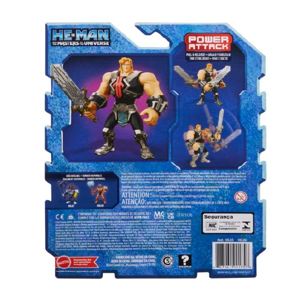 Encontraproduto.com.br - Master Of The Universe He-Man Power Attack 14 Cm - Mattel
