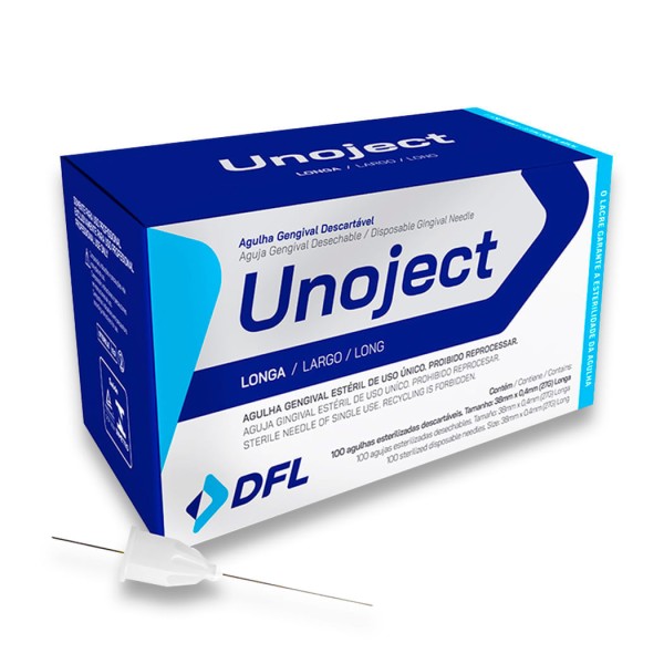 Agulha Gengival Unoject com 100Un - Nova Dfl