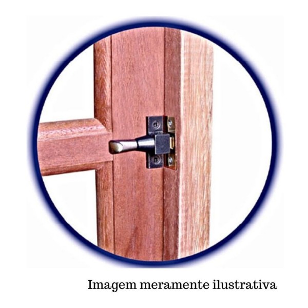 Encontraproduto.com.br - Trinco Escorpião Cromado - Segurança E Praticidade