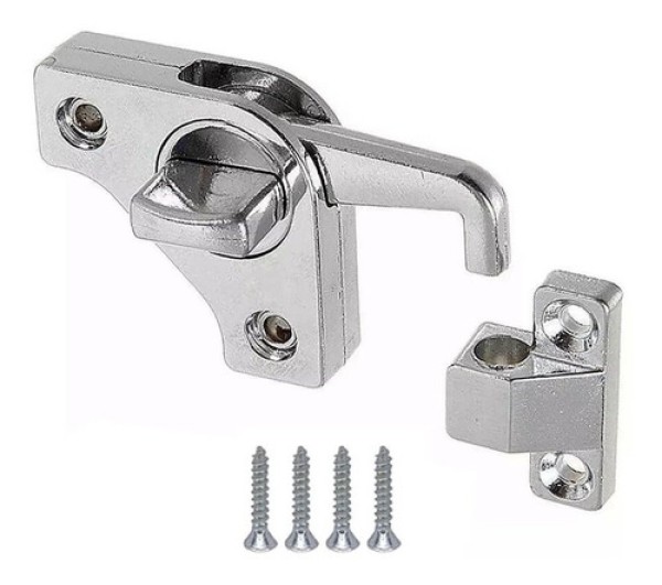 Trinco Inteligente 860 - 40mm - Cromado - União Mundial