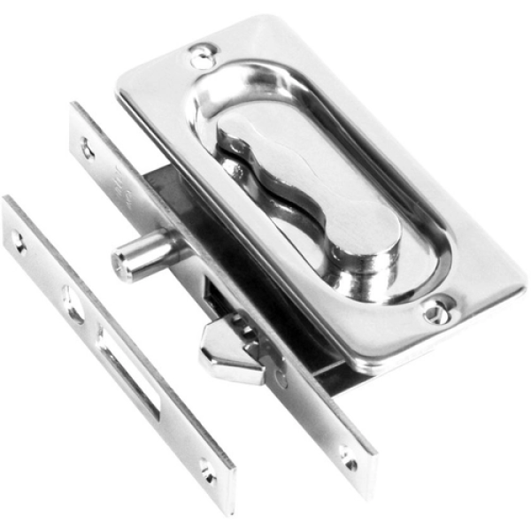 Encontraproduto.com.br - FECHO CONCHA P/JANELA CROMO ACETINADO U