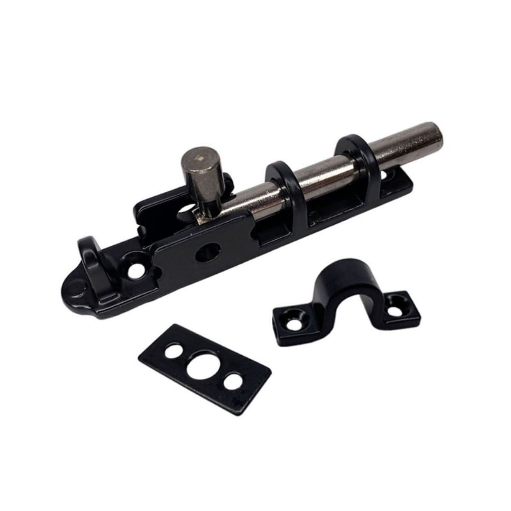 Encontraproduto.com.br - Trinco União 6cm Preto União