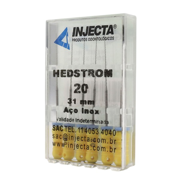Encontraproduto.com.br - Lima Hedstroem Nº 20 de 31mm - Injecta
