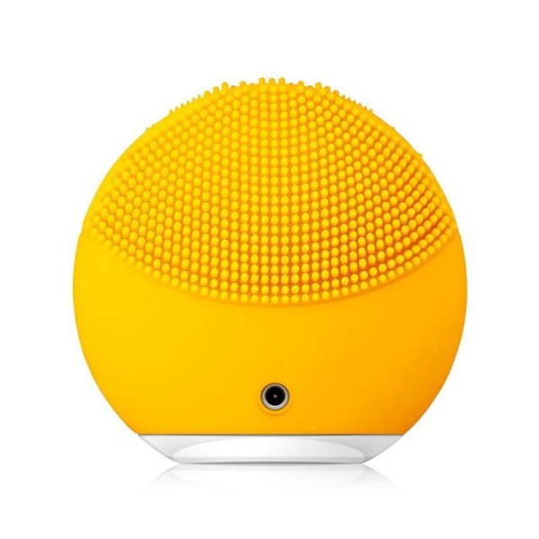 Encontraproduto.com.br - Esponja Elétrica Para Limpeza Facial E De Pele Amarelo