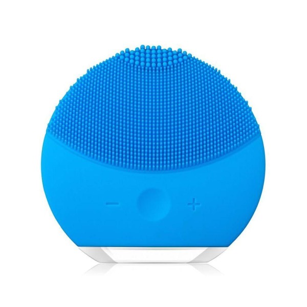 Encontraproduto.com.br - Esponja Elétrica Para Limpeza Facial E De Pele Azul