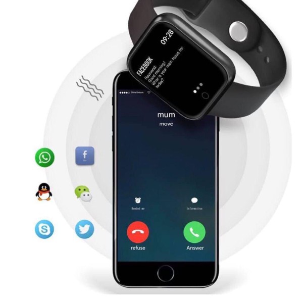 Encontraproduto.com.br - Kit Relógio Smartwatch Rose + 2 Pulseiras + Fone Bluetooth