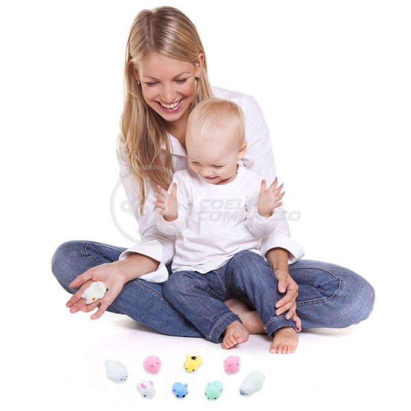 Encontraproduto.com.br - Bichinhos Squishy Mochi Fidget Silicone Sensorial Relaxa