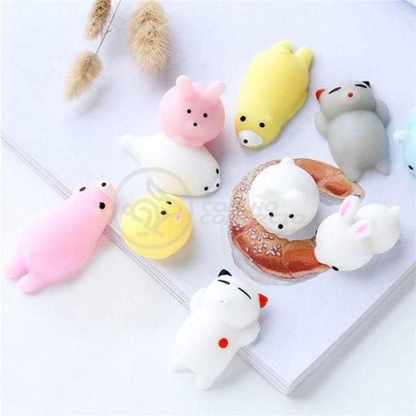 Encontraproduto.com.br - Bichinhos Squishy Mochi Fidget Silicone Sensorial Relaxa