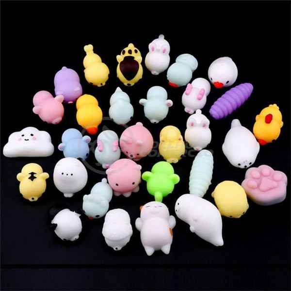 Encontraproduto.com.br - Bichinhos Squishy Mochi Fidget Silicone Sensorial Relaxa