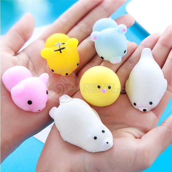 Encontraproduto.com.br - Bichinhos Squishy Mochi Fidget Silicone Sensorial Relaxa
