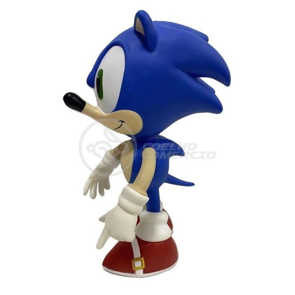 Encontraproduto.com.br - Boneco Action Figure Sonic Grande Super Size - 23Cm - Sonic