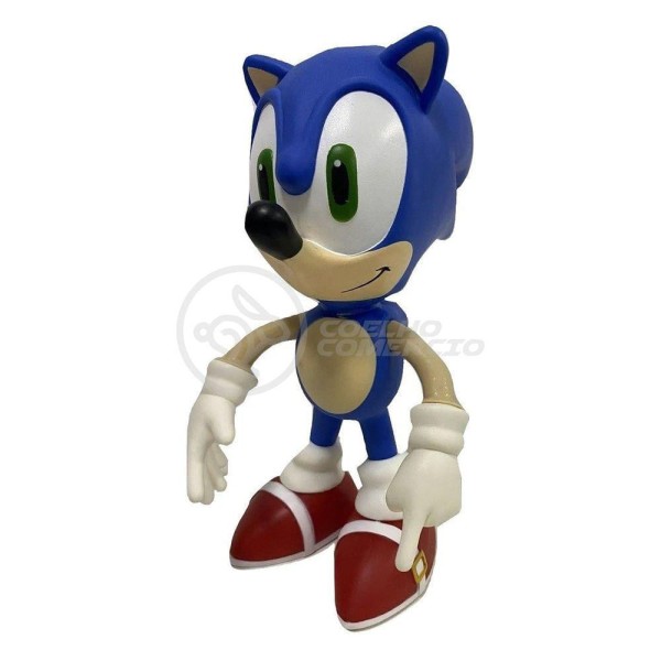 Encontraproduto.com.br - Boneco Action Figure Sonic Grande Super Size - 23Cm - Sonic