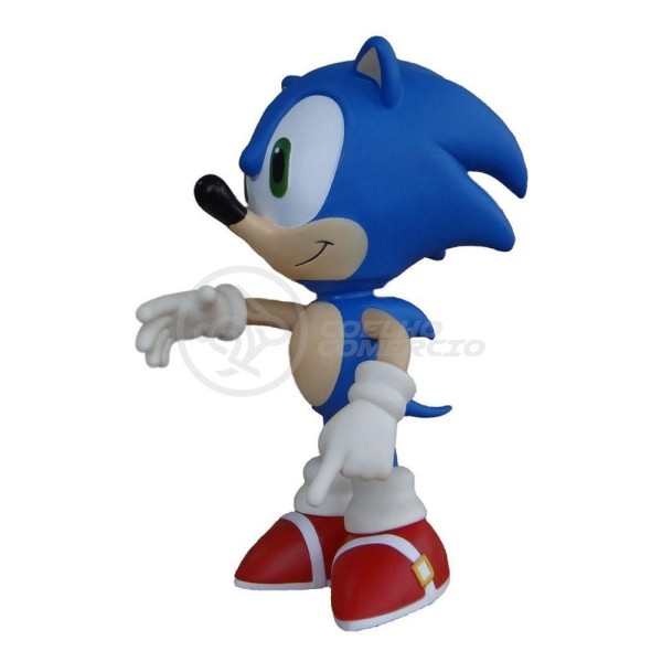 Encontraproduto.com.br - Boneco Action Figure Sonic Grande Super Size - 23Cm - Sonic
