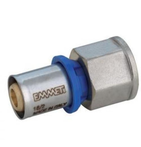 Encontraproduto.com.br - Conector Fêmea para Água Prensar Emmeti