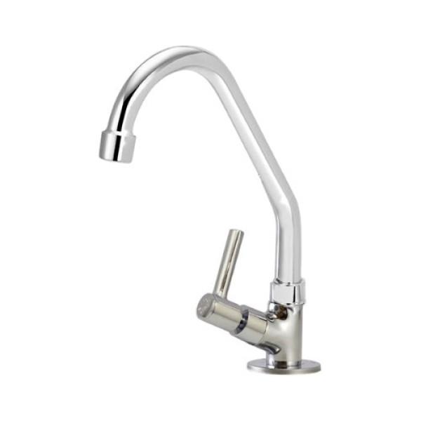 Torneira para Cozinha Mesa 1/4V Bica Alta Cromado 6178 C98