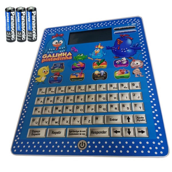 Encontraproduto.com.br - Kit Tablet Infantil Galinha Pintadinha Educativo