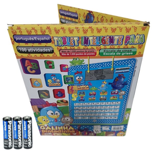 Encontraproduto.com.br - Kit Tablet Infantil Galinha Pintadinha Educativo