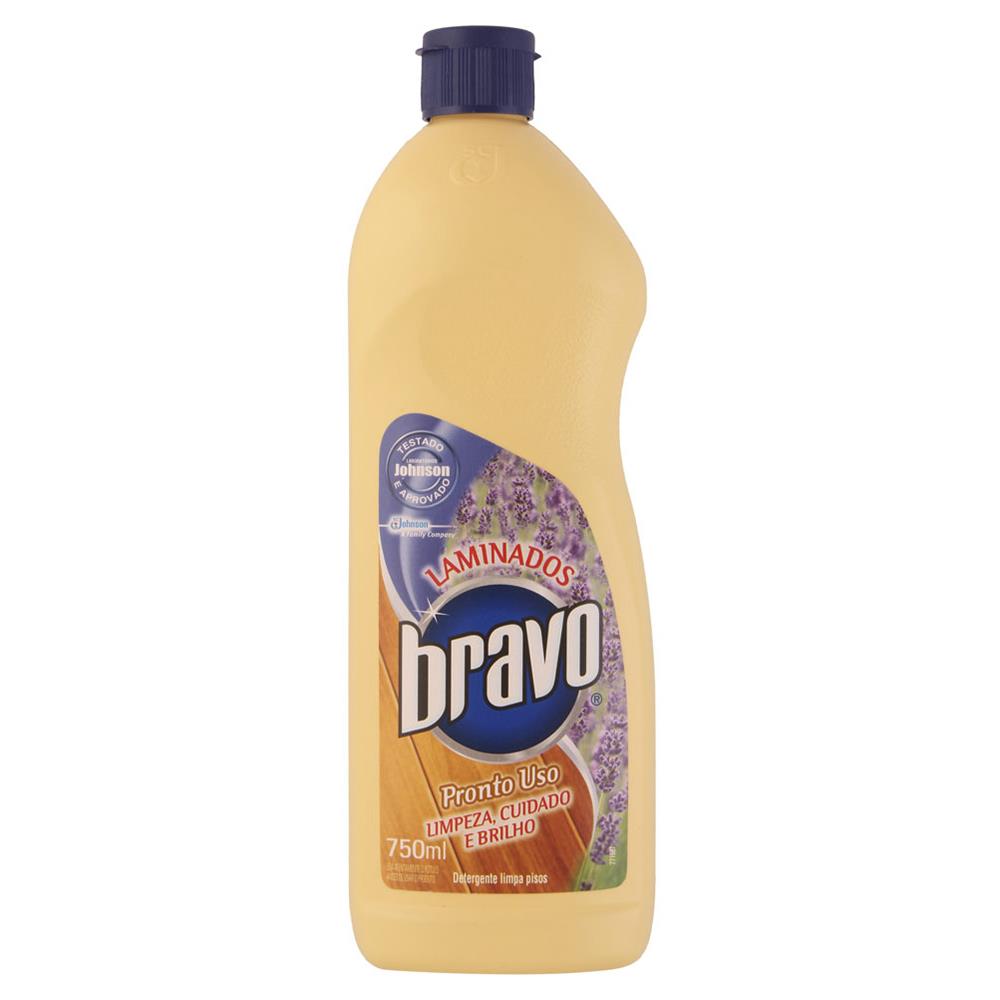 Detergente Bravo Limpa Pisos Laminados 750ml