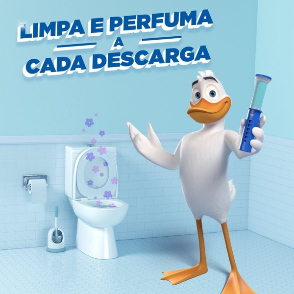Encontraproduto.com.br - Gel Adesivo Fragrância Citrus com Aplicador Pato 1 Unidade