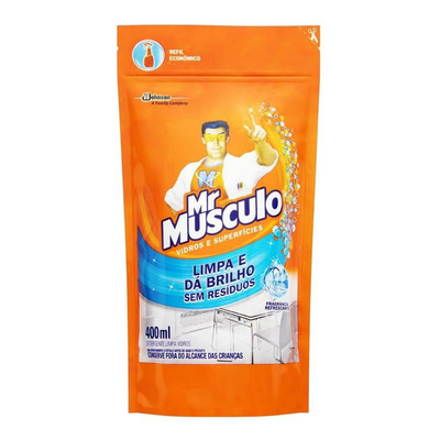 Limpa Vidros Mr Musculo Refil 400ml