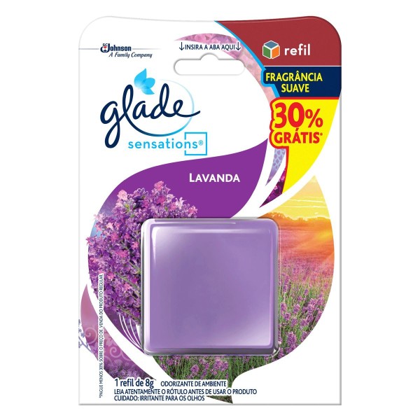 Desodorizador Glade Sensations Refil Lavanda com 30% desconto