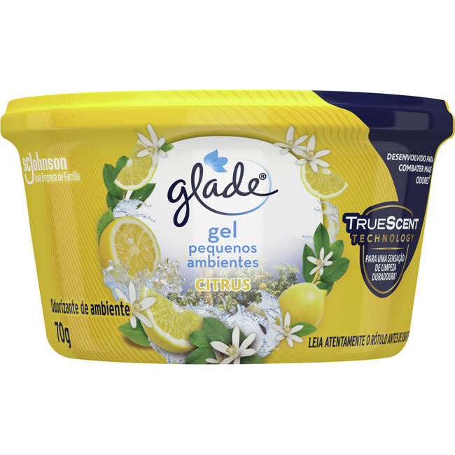 Encontraproduto.com.br - Odorizador Gel Glade Citrus 70g