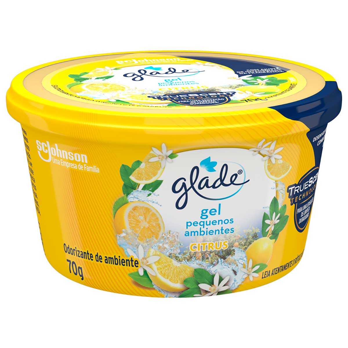 Encontraproduto.com.br - Odorizador Gel Glade Citrus 70g