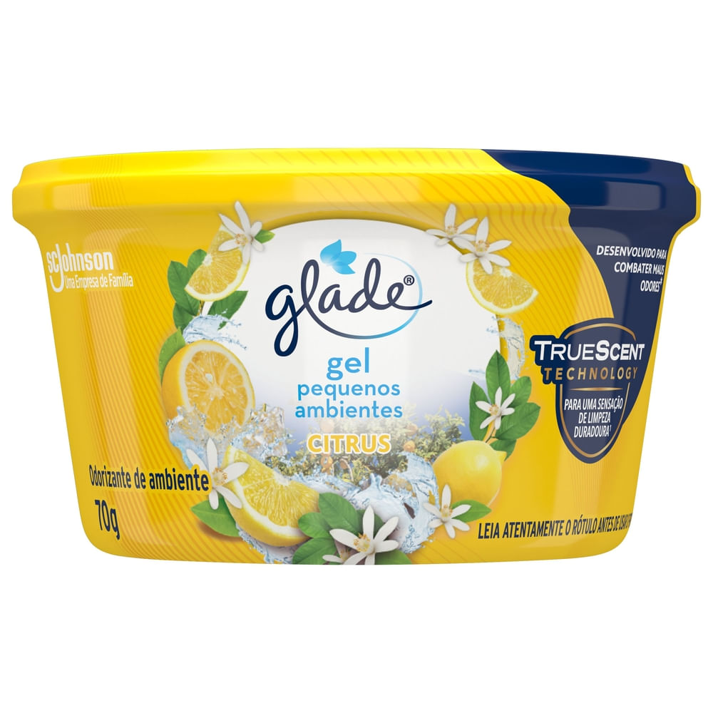 Encontraproduto.com.br - Odorizador Gel Glade Citrus 70g
